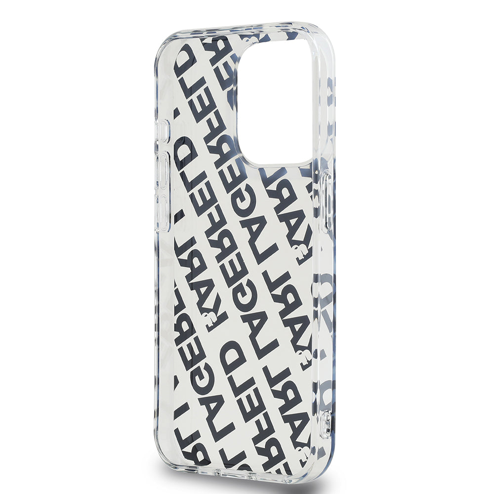 Husa de protectie Karl Lagerfeld IML Luxury (KLHCP15LHKFOEMD) compatibil cu iPhone 15 Pro, Auriu Fullover Logo