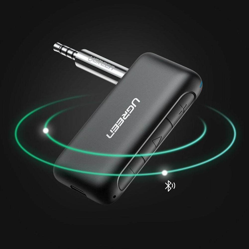 Gadget Ugreen Wireless Audio Receiver CM276 (70303), Bluetooth 5.0 Adapter, Negru