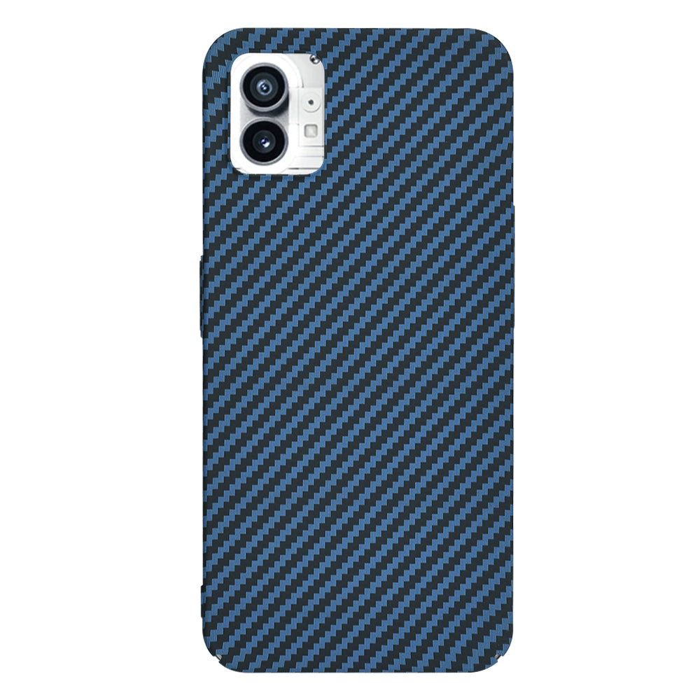 Husa de protectie Techsuit Carbonite FiberShell compatibil cu Nothing Phone (1), Cyan