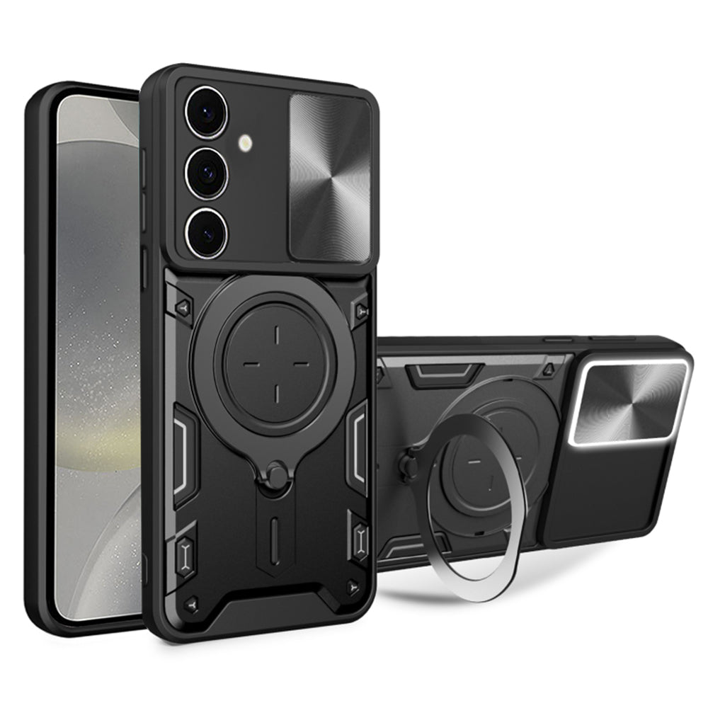 Husa de protectie Techsuit CamGuard Pro compatibil cu Samsung Galaxy S24, Negru