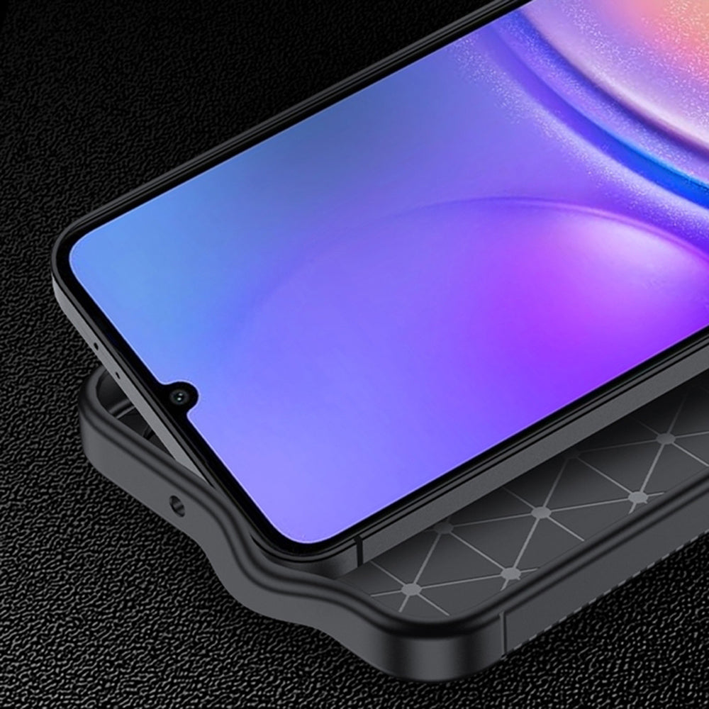 Husa de protectie Techsuit CarbonFiber compatibil cu Samsung Galaxy A06, Negru