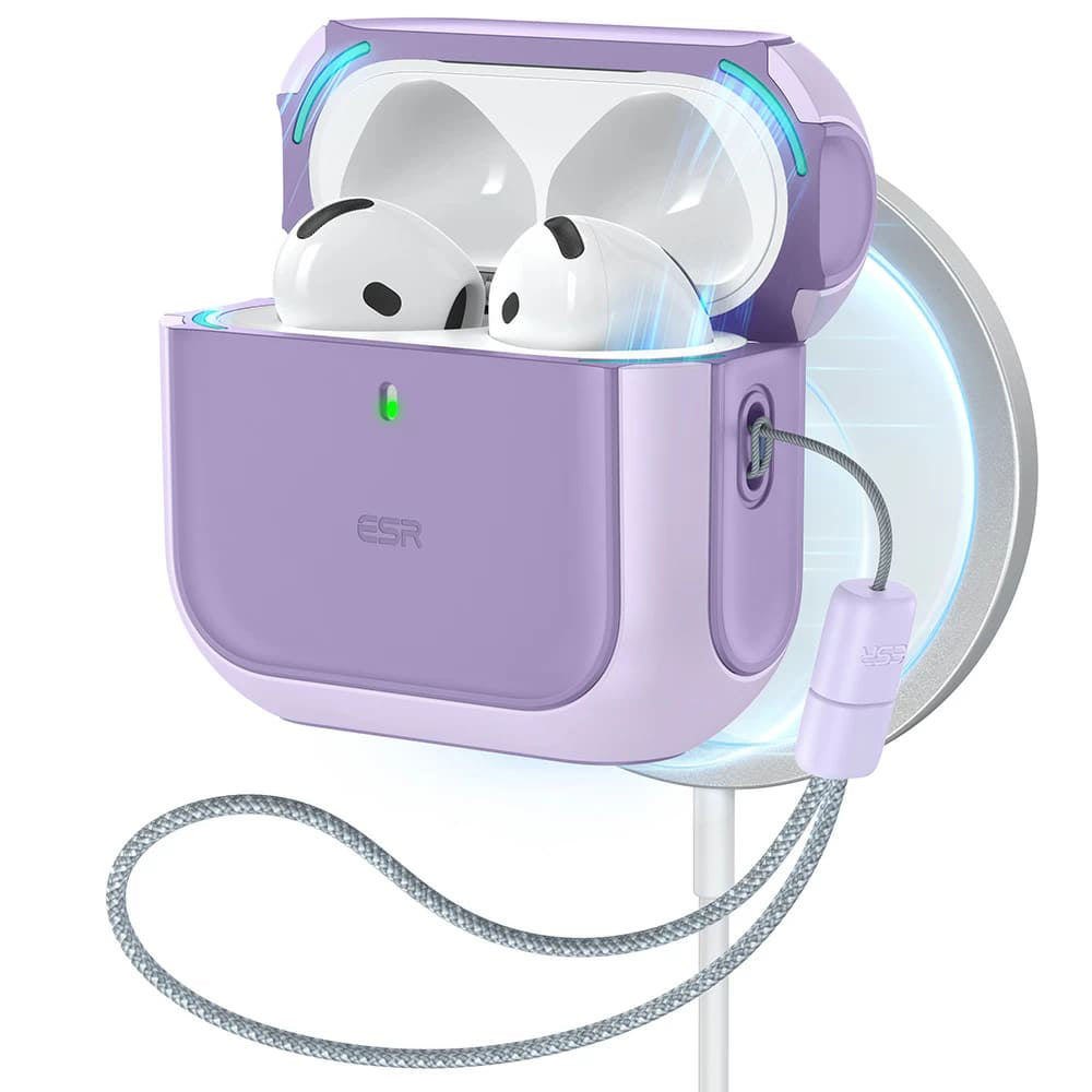Casti ESR Orbit Hybrid HaloLock, Apple AirPods 4, Mov
