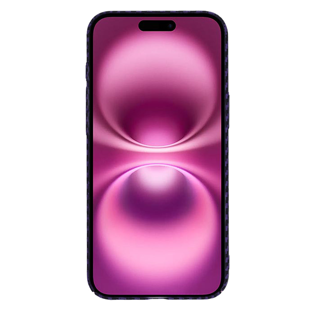 Husa de protectie Techsuit Carbonite FiberShell compatibil cu iPhone 16 Plus, Mov