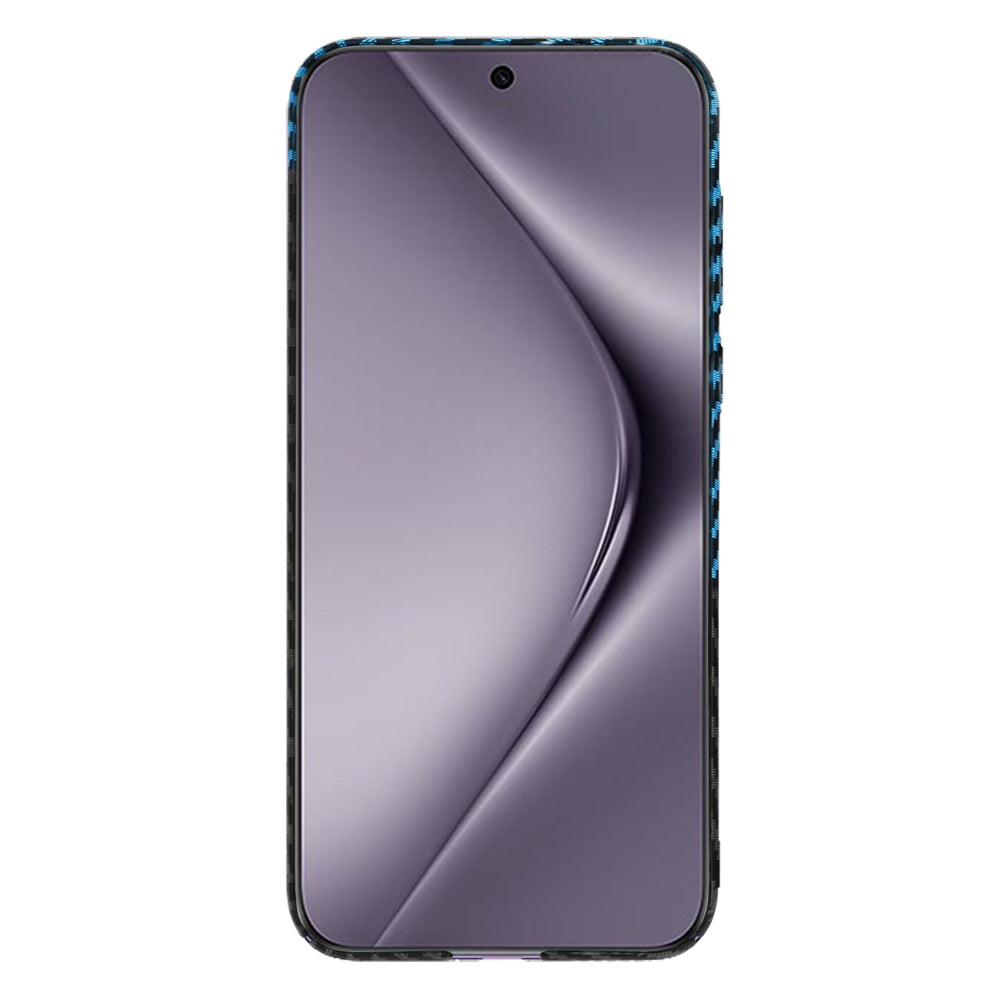 Husa de protectie Techsuit Carbonite FiberShell compatibil cu Huawei Pura 70 Pro, Albastru Pulse