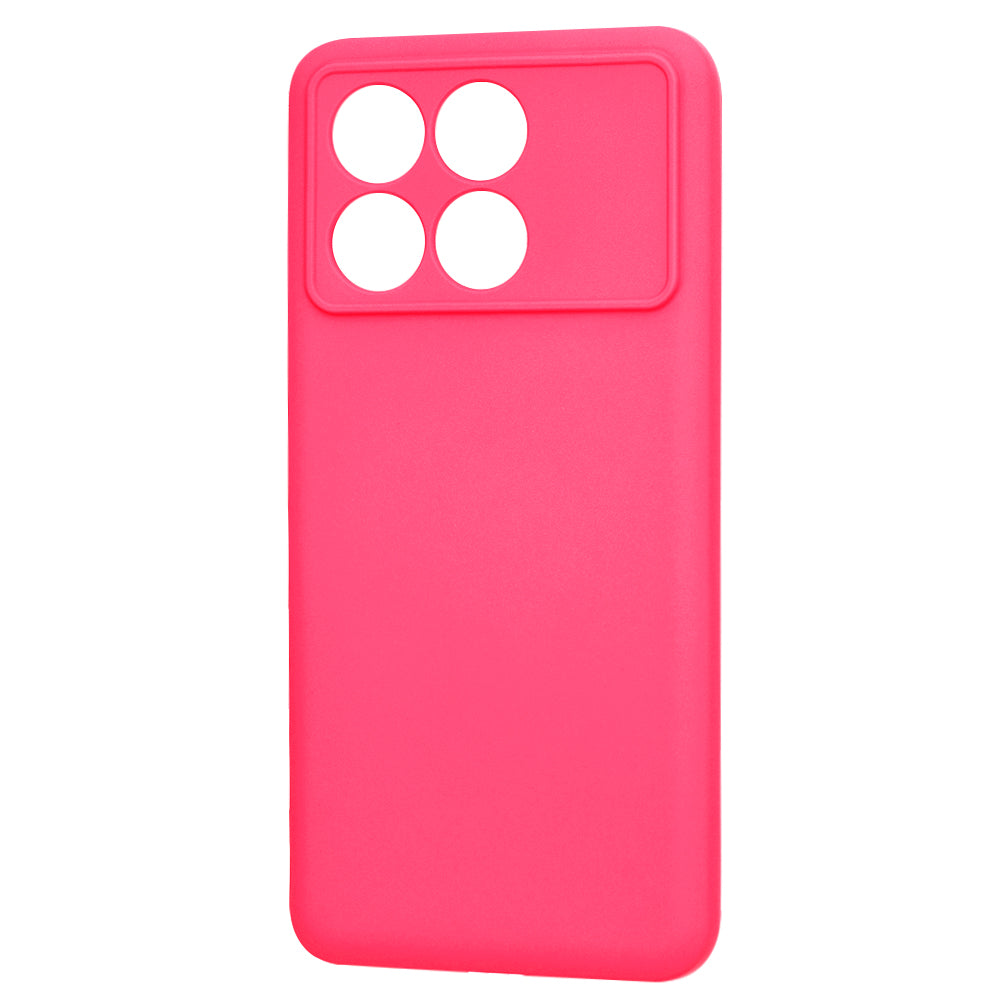 Husa de protectie Techsuit SoftFlex compatibil cu Xiaomi Poco F6 Pro, Roz Intens