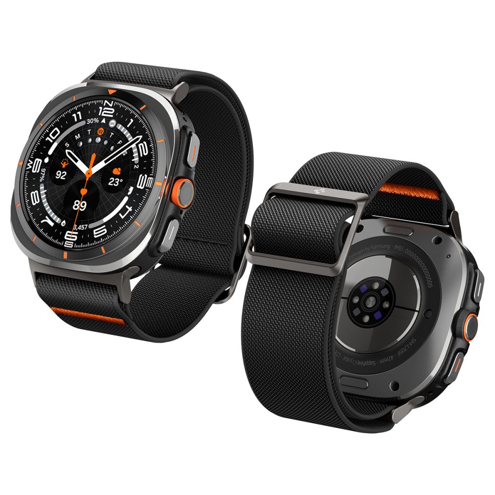 Accesoriu smartwatch Spigen Fit Lite (AMP08772) compatibil cu Samsung Galaxy Watch Ultra 47mm, Negru