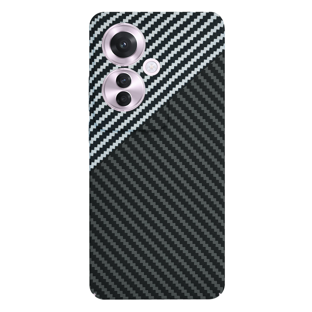 Husa de protectie Techsuit Carbonite FiberShell compatibil cu Oppo Reno11 F, Stealth Gray