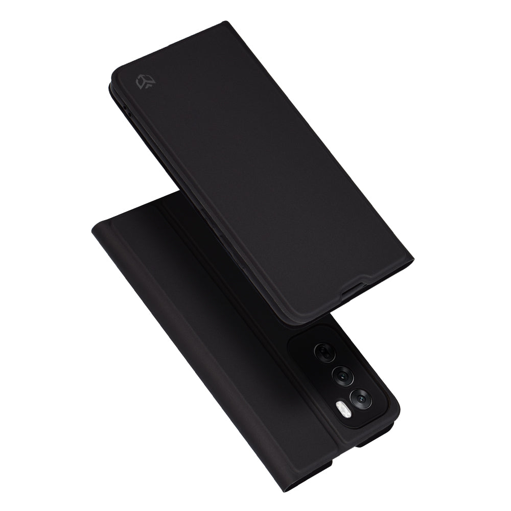 Husa de protectie Techsuit Magskin Book compatibil cu Oppo Reno12, Negru