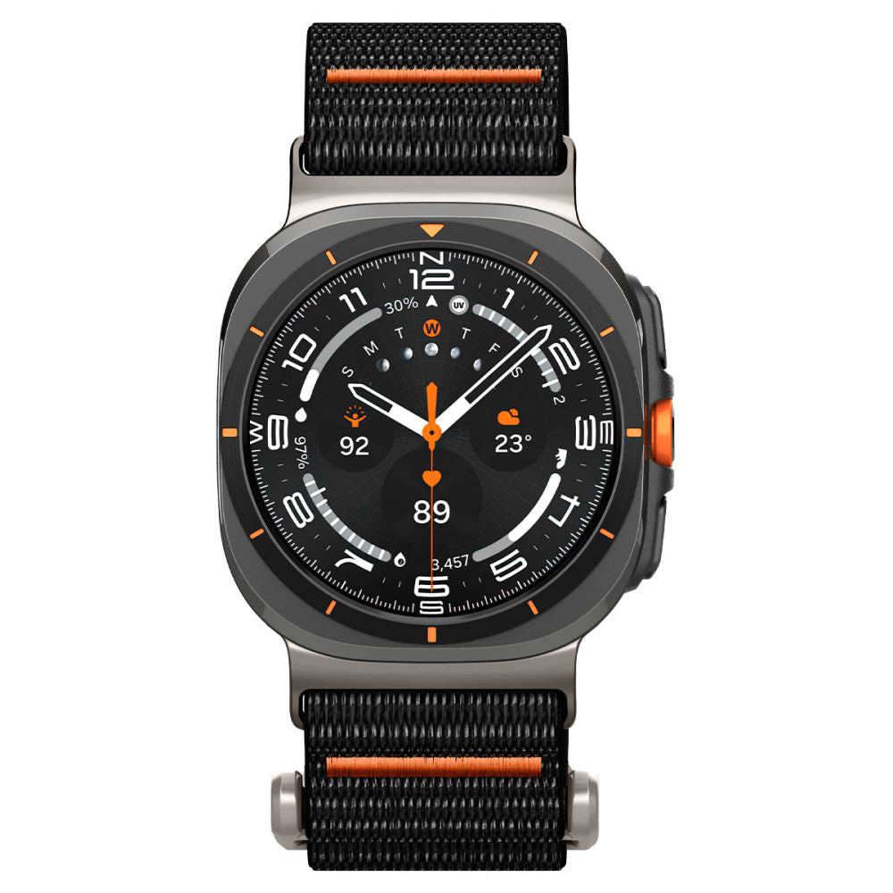Accesoriu smartwatch Spigen DuraPro Flex (AMP08773) compatibil cu Samsung Galaxy Watch Ultra 47mm, Negru