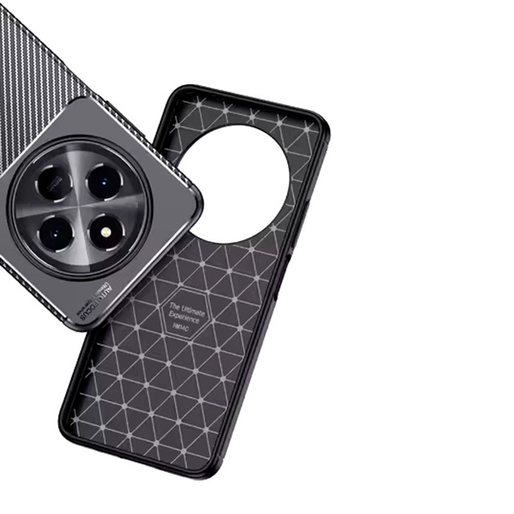 Husa de protectie Techsuit CarbonFiber compatibil cu Xiaomi Redmi 14C / Poco C75, Negru