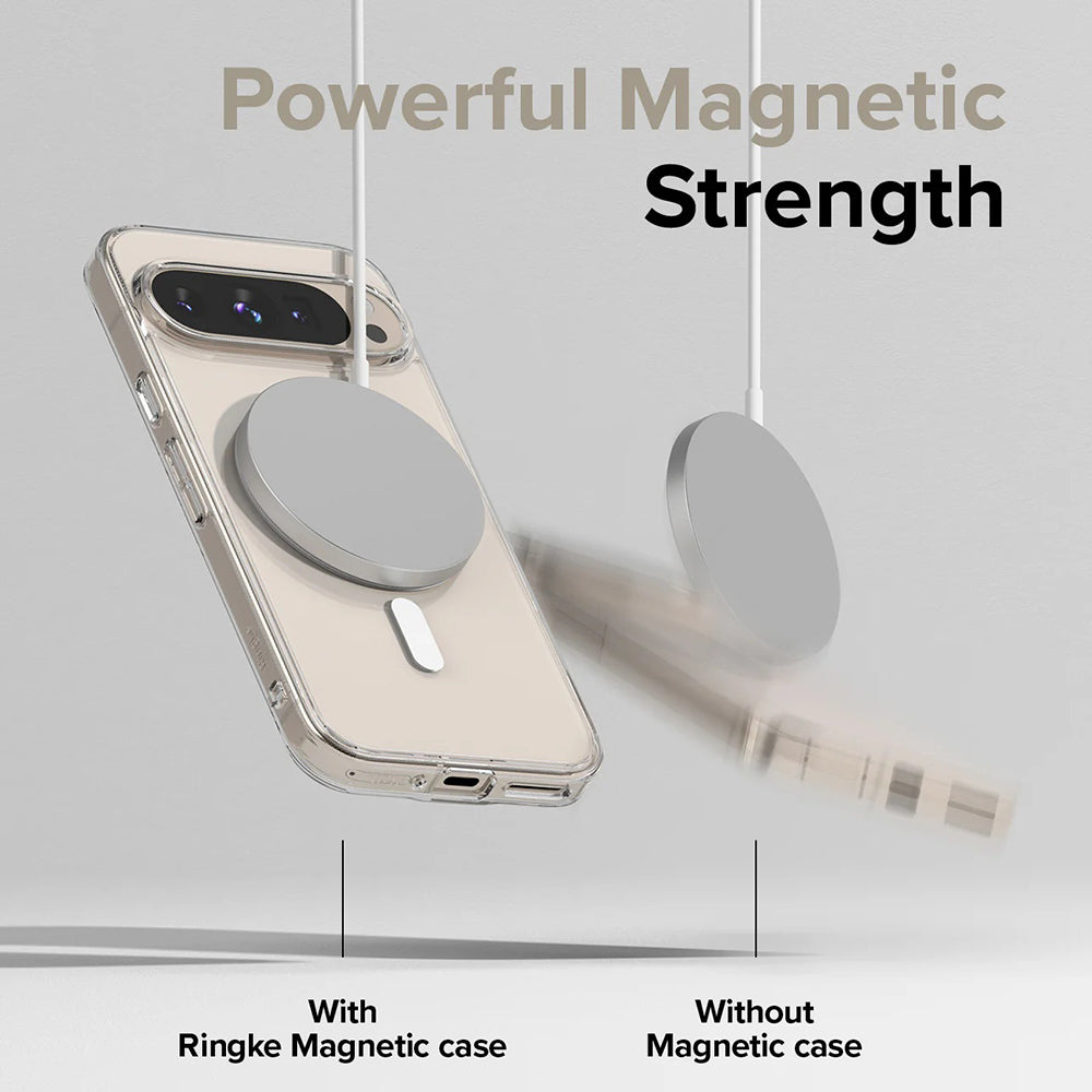 Husa de protectie Ringke Fusion MagSafe compatibil cu Google Pixel 9 / 9 Pro, Transparent