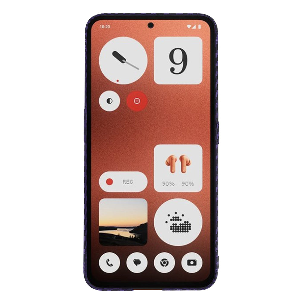 Husa de protectie Techsuit Carbonite FiberShell compatibil cu Nothing CMF Phone 1, Mov