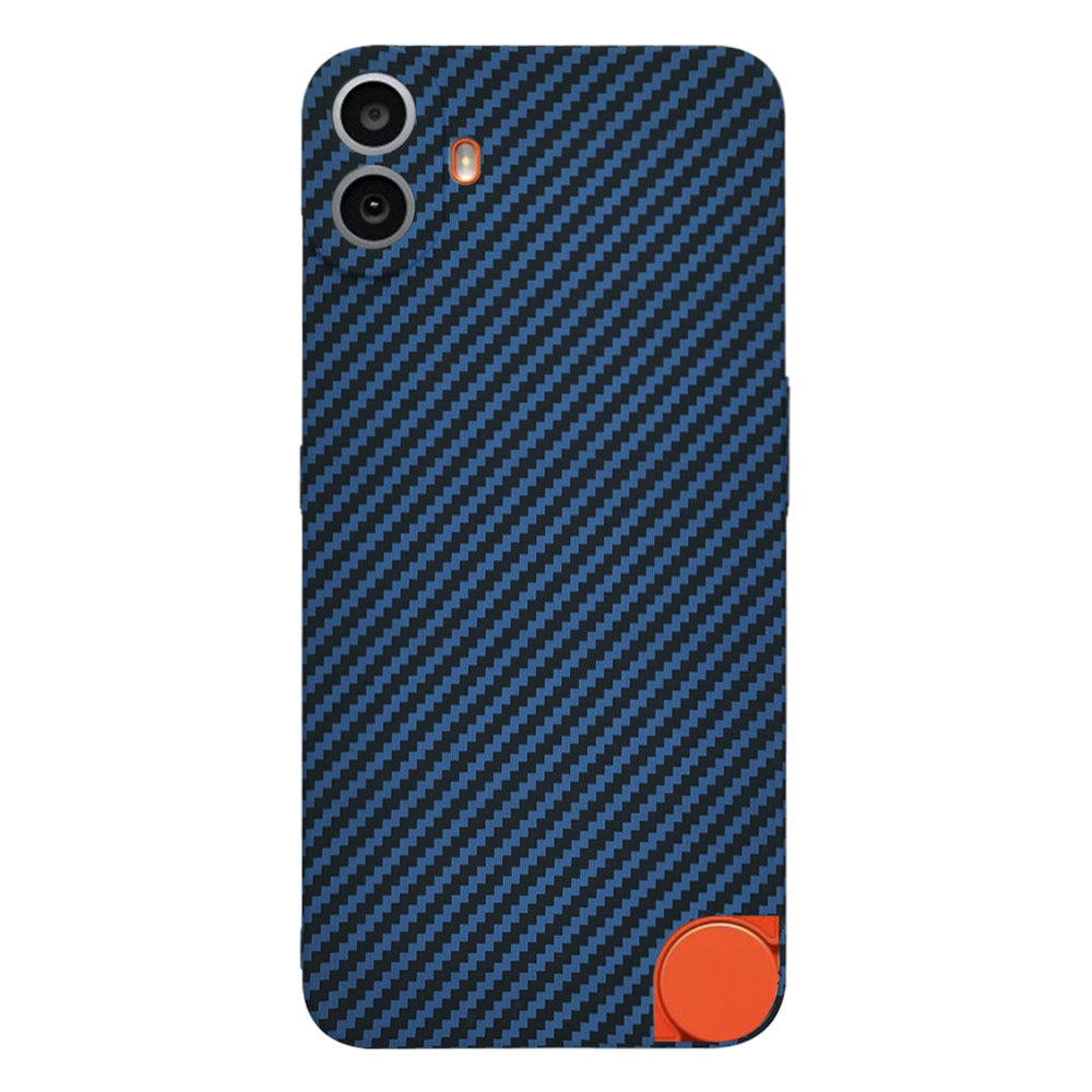 Husa de protectie Techsuit Carbonite FiberShell compatibil cu Nothing CMF Phone 1, Cyan