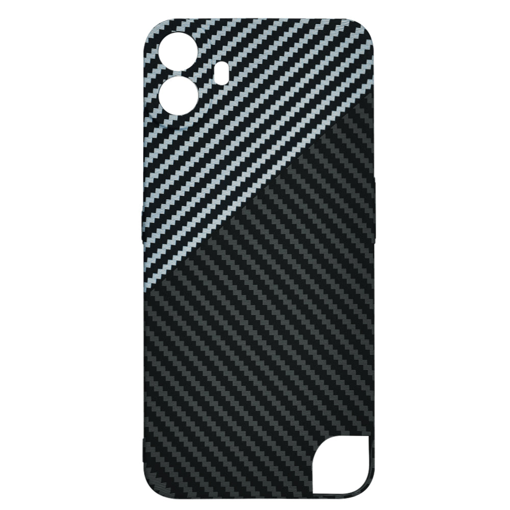 Husa de protectie Techsuit Carbonite FiberShell compatibil cu Nothing CMF Phone 1, Stealth Gray