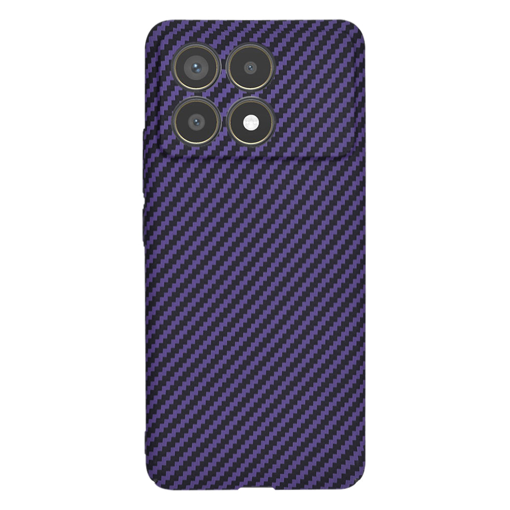 Husa de protectie Techsuit Carbonite FiberShell compatibil cu Xiaomi Poco F6 Pro, Mov
