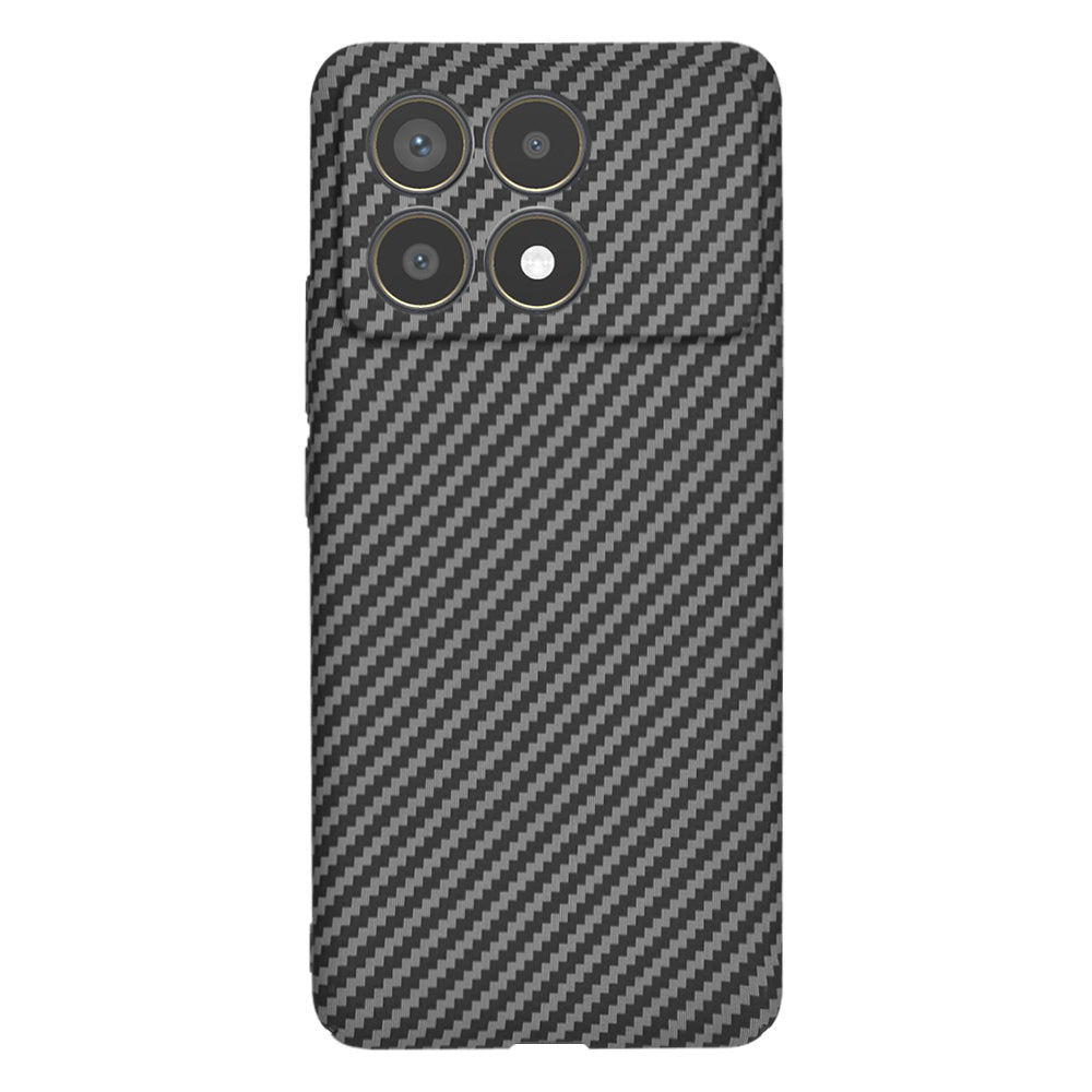 Husa de protectie Techsuit Carbonite FiberShell compatibil cu Xiaomi Poco F6 Pro, Negru