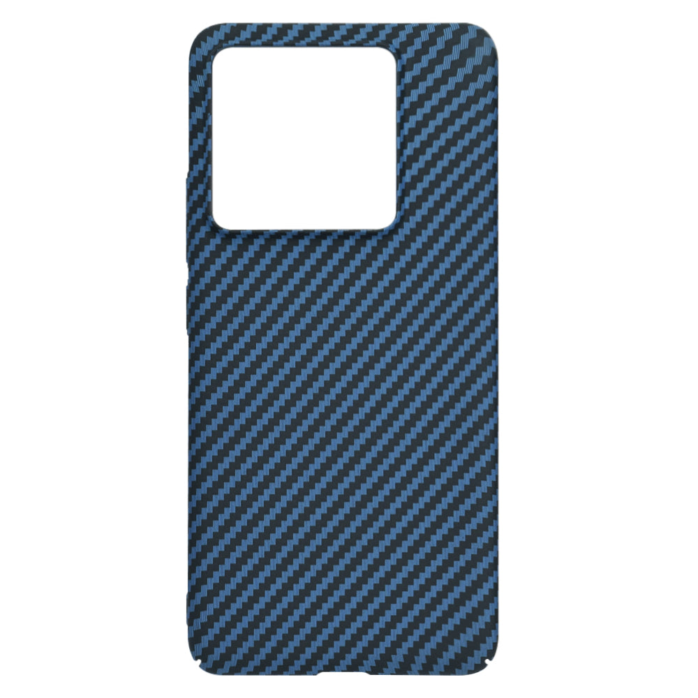 Husa de protectie Techsuit Carbonite FiberShell compatibil cu Xiaomi 14T Pro, Cyan