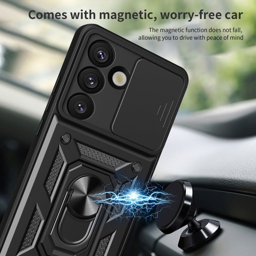 Husa de protectie Techsuit CamShield Series compatibil cu Samsung Galaxy S25, Negru