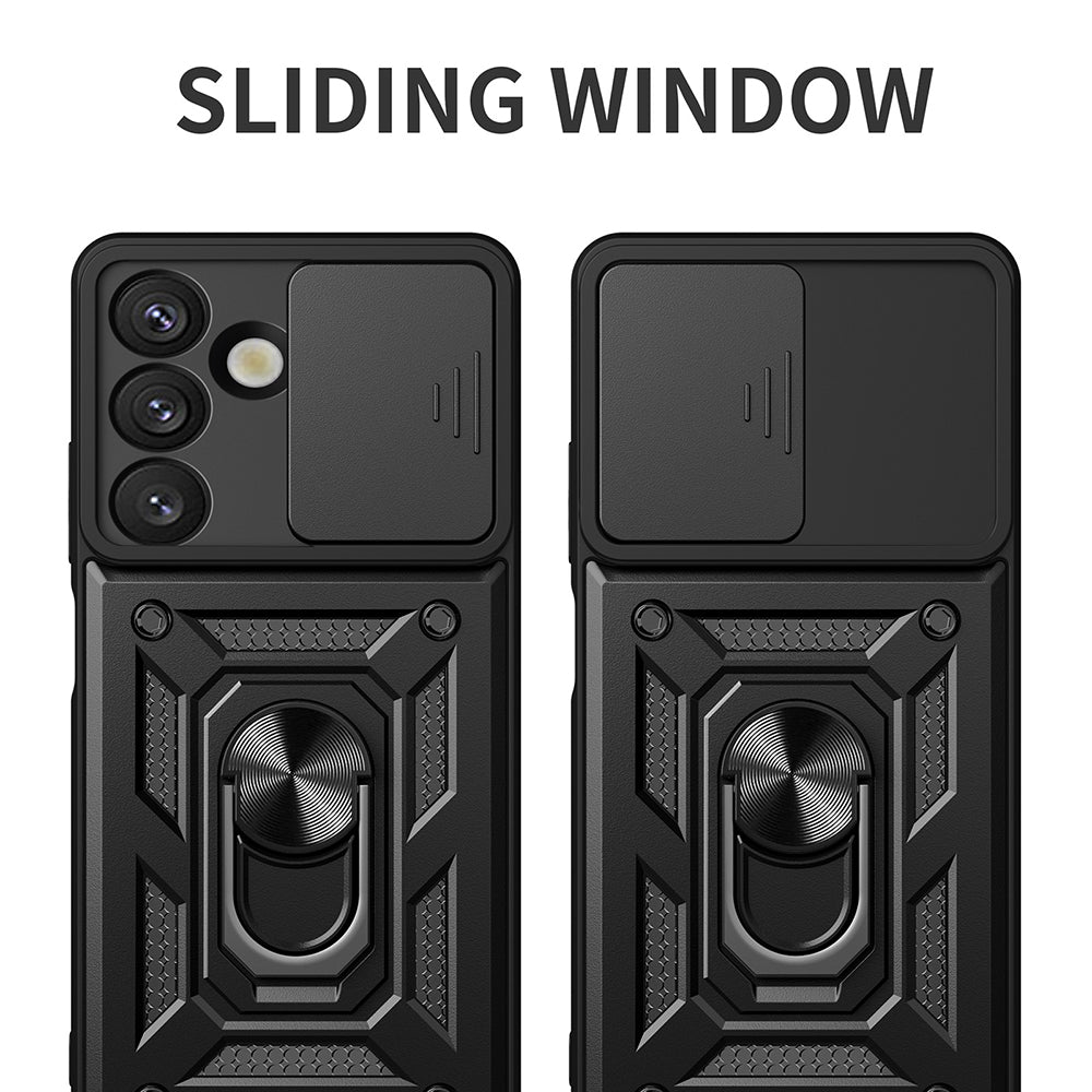 Husa de protectie Techsuit CamShield Series compatibil cu Samsung Galaxy S25, Negru