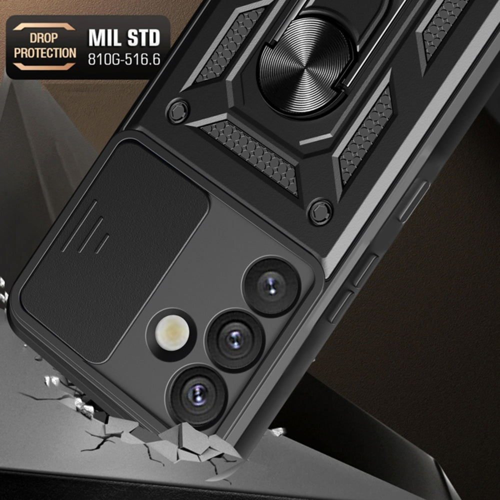Husa de protectie Techsuit CamShield Series compatibil cu Samsung Galaxy S25 Plus, Albastru