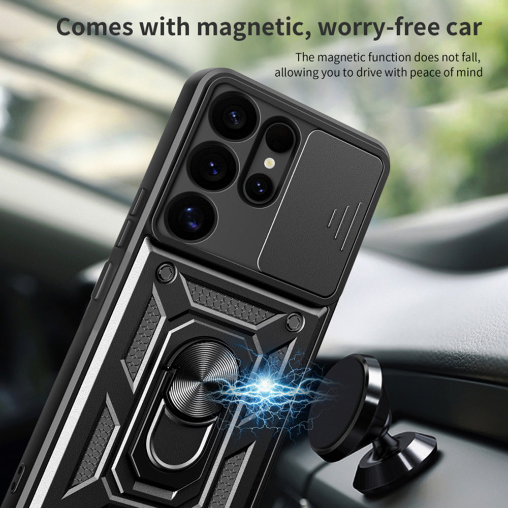 Husa de protectie Techsuit CamShield Series compatibil cu Samsung Galaxy S25 Ultra, Albastru