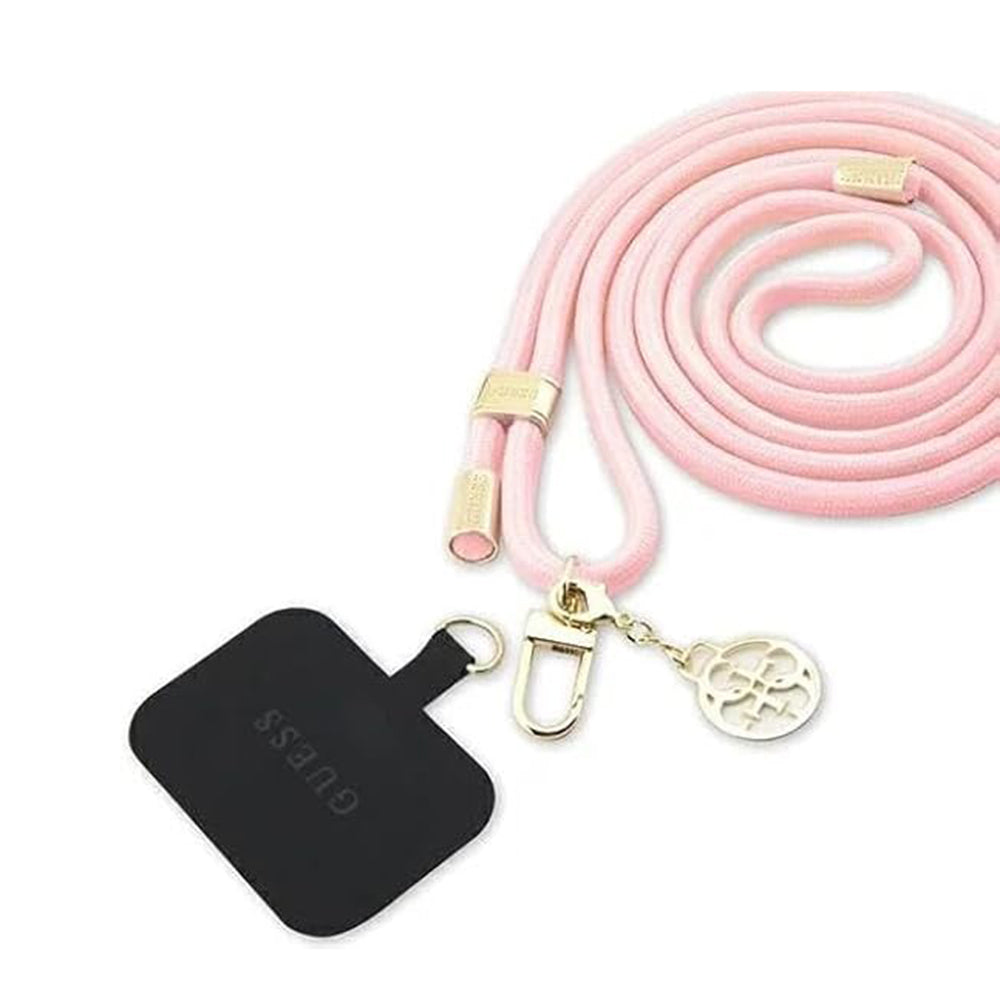Suport Guess Crossbody Cord (GUOUCNMG4EP), Universal, Nylon, Roz