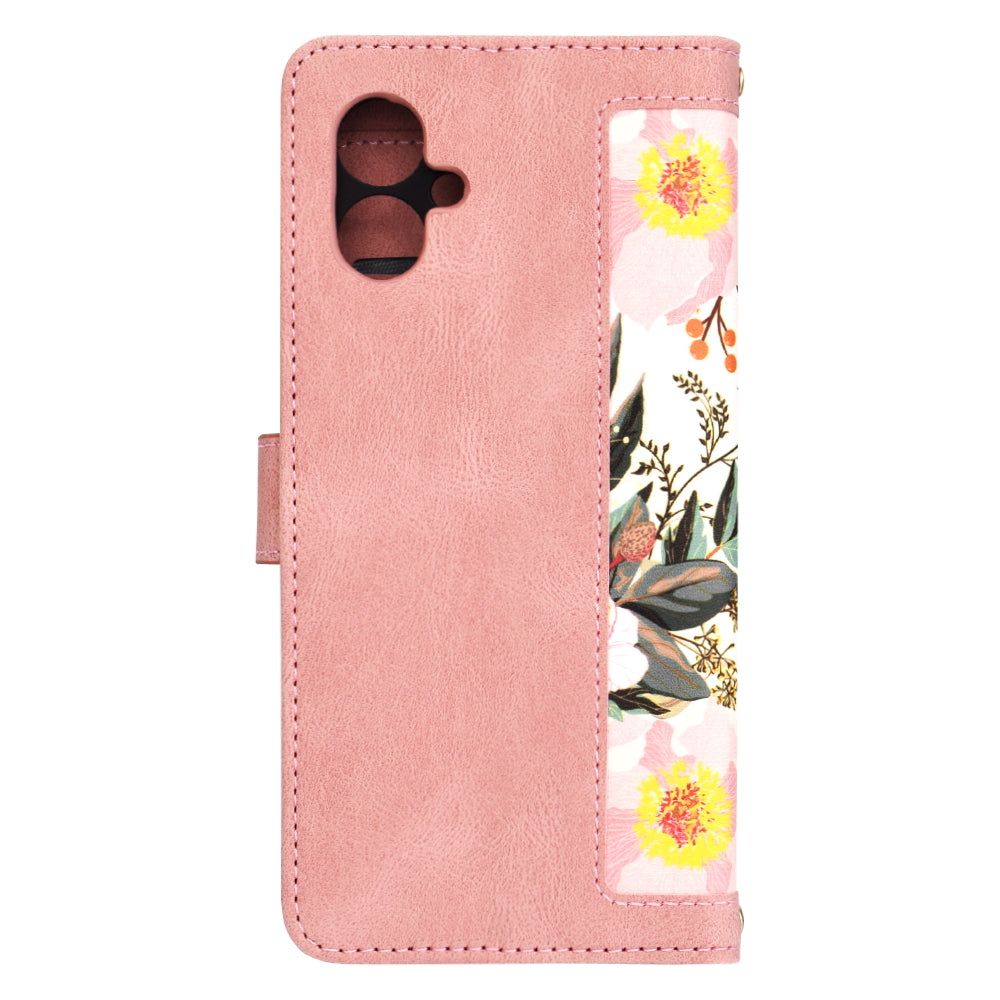 Husa de protectie Techsuit FlipCraft compatibil cu Motorola Moto G55, Sweetheart Pink