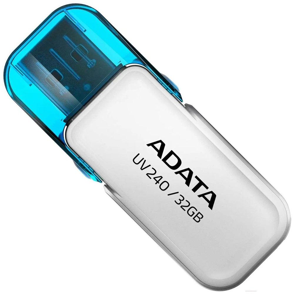 Stick Memorie Adata AUV240-32G-RWH, USB 2.0, 32GB, Alb