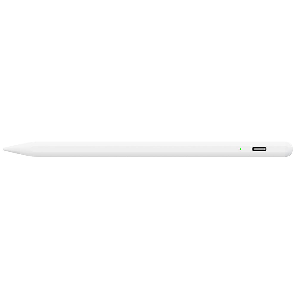 Stylus Techsuit Stylus Pen (AC10-CP), for iPad, Bluetooth, Type-C, Palm Rejection, Tilt Pressure Sense, 130mAh, 5V, 0.2A, Alb