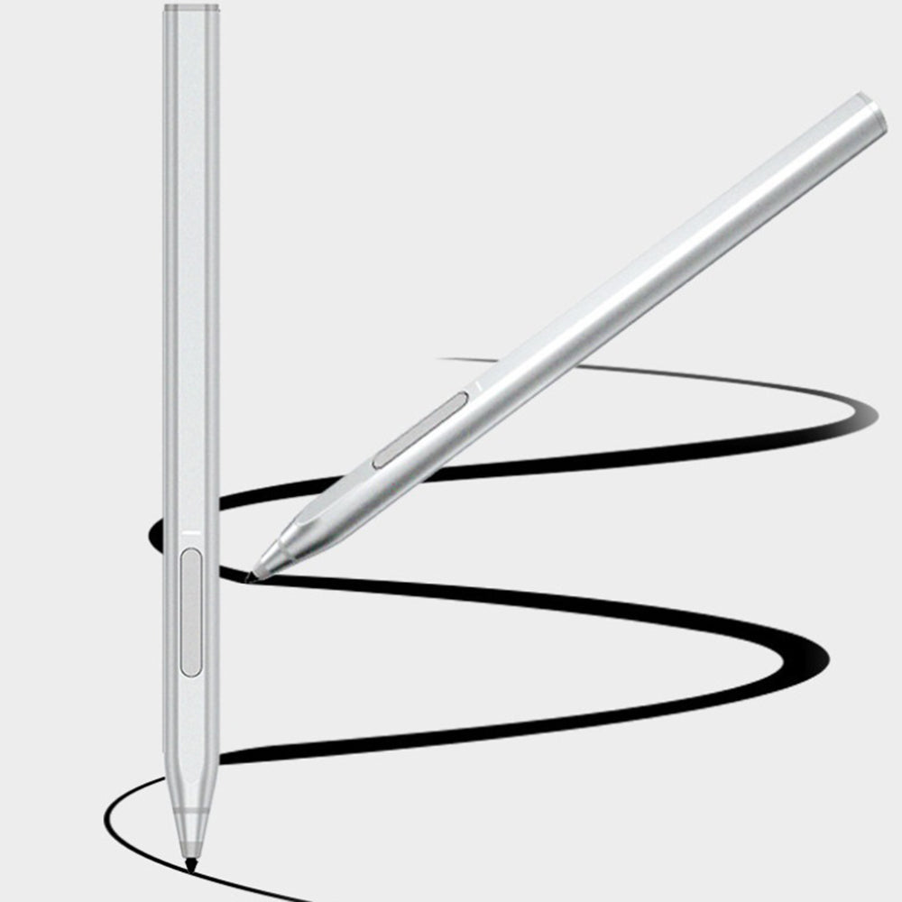 Stylus Techsuit Stylus Pen (C581-C), Microsoft Surface, Type-C, Palm Rejection, Tilt Sensitivity, Side Adsorption, 90mAh, Negru