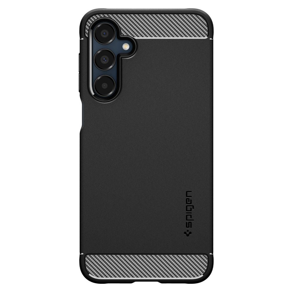 Husa de protectie Spigen Rugged Armor (ACS08891) compatibil cu Samsung Galaxy A16 4G / A16 5G, Negru