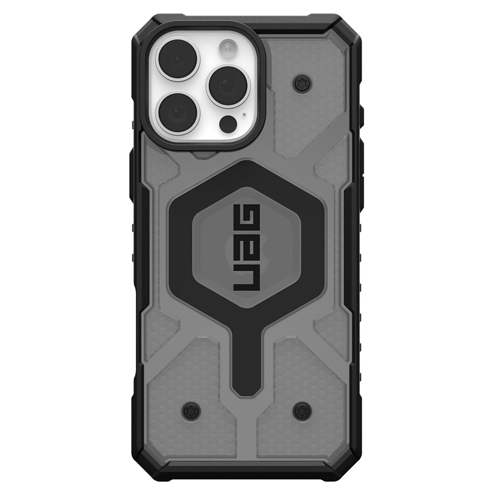 Husa de protectie UAG Pathfinder Clear MagSafe compatibil cu iPhone 16 Pro Max, Ash / Negru
