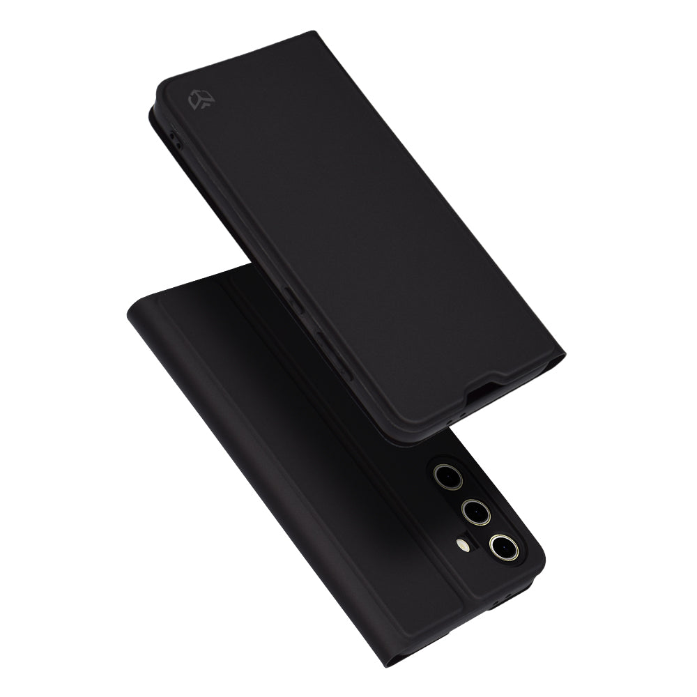 Husa de protectie Techsuit Magskin Book compatibil cu Samsung Galaxy S24 FE, Negru