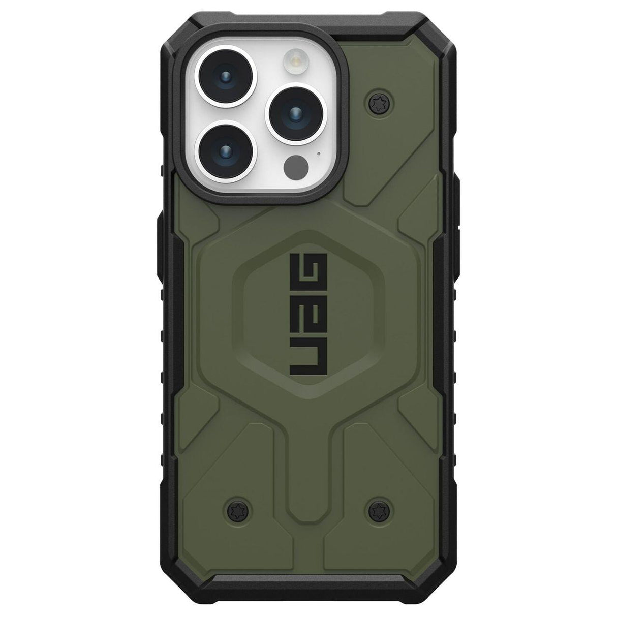 Husa de protectie UAG Pathfinder MagSafe compatibil cu iPhone 15 Pro, Oliv Drab