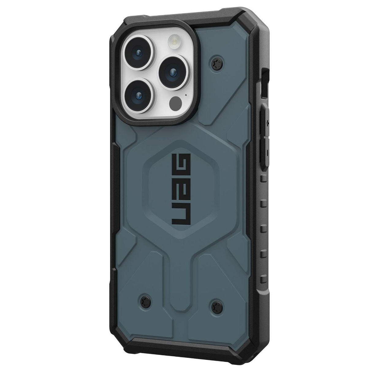 Husa de protectie UAG Pathfinder MagSafe compatibil cu iPhone 15 Pro, Cloud Blue