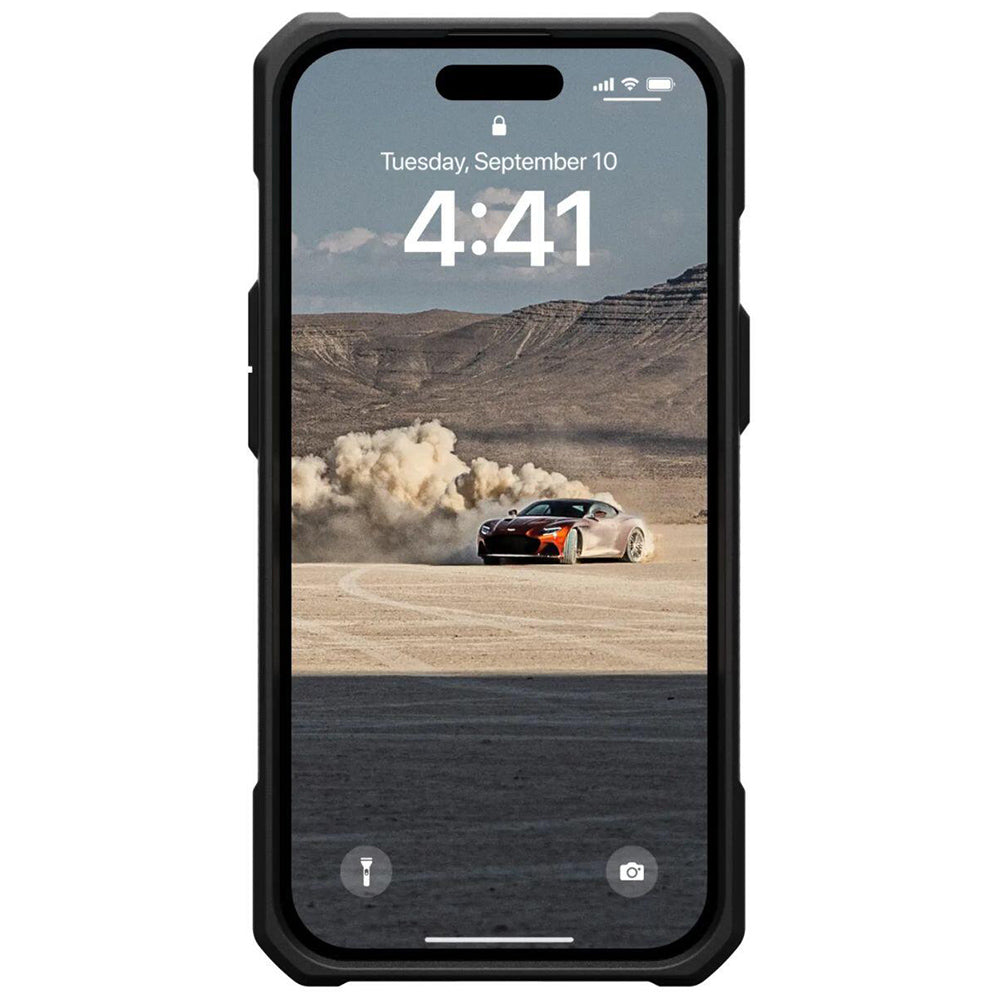 Husa de protectie UAG Monarch compatibil cu iPhone 15 Plus, Kevlar Black