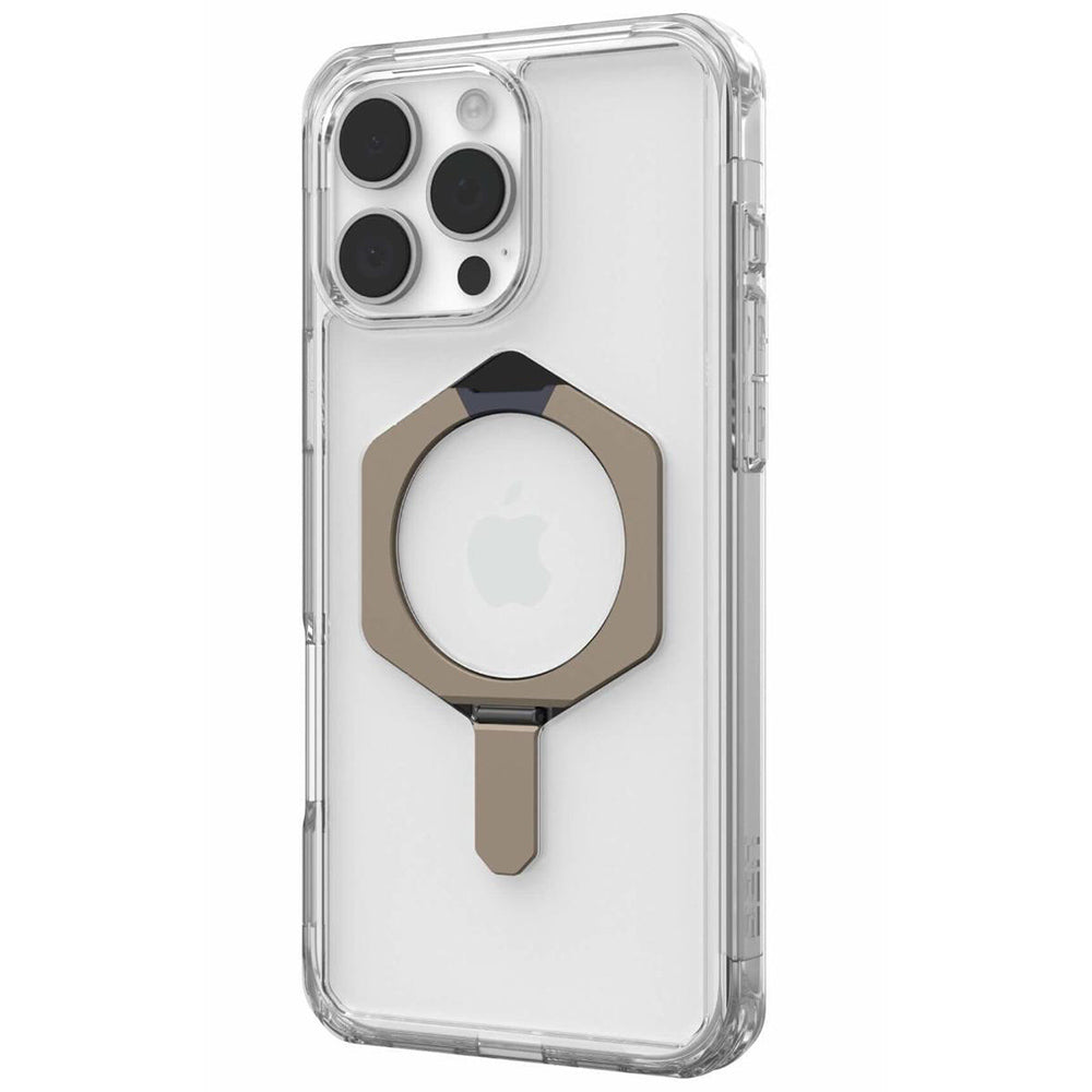 Husa de protectie UAG Plyo XTE MagSafe compatibil cu iPhone 16 Pro, Transparent Titanium