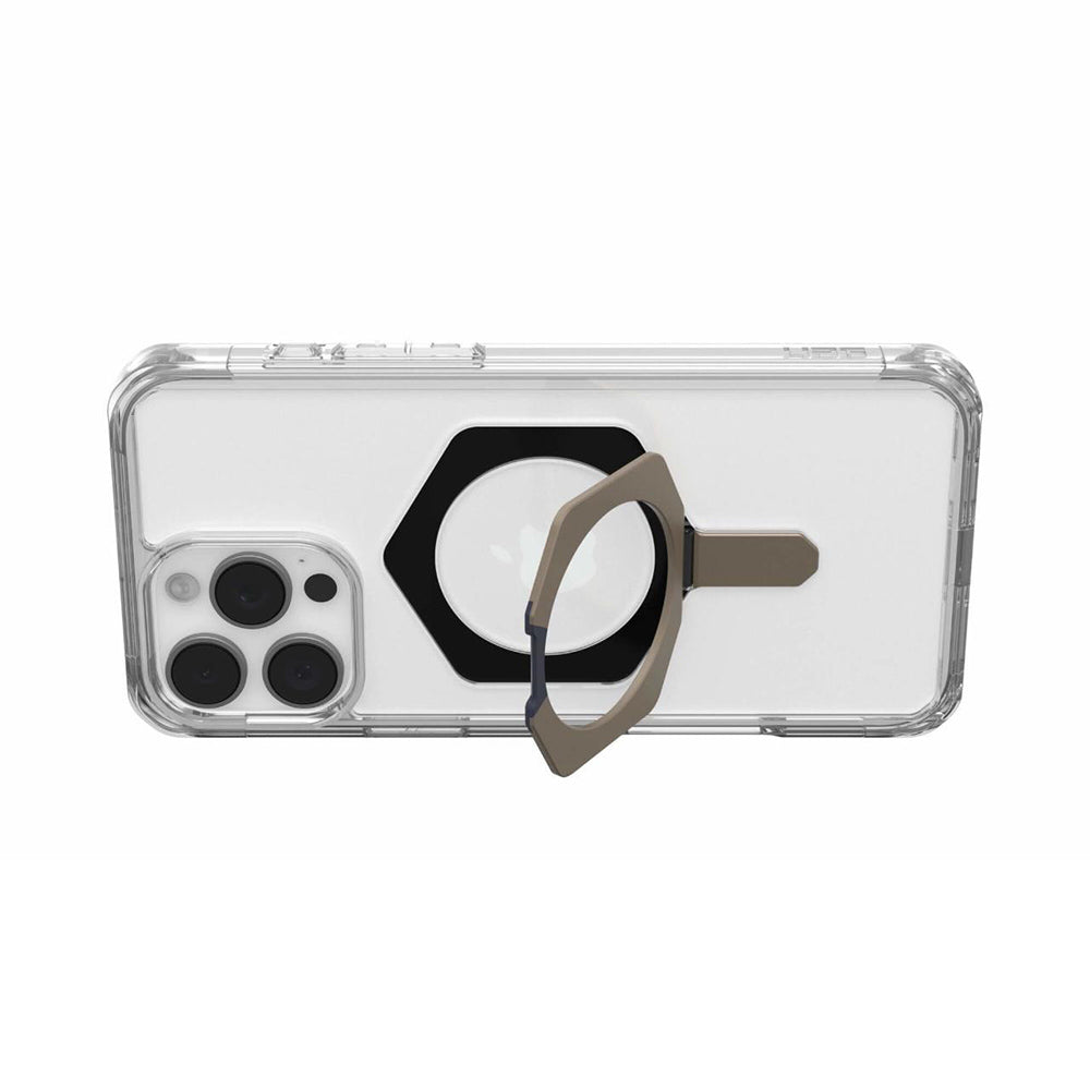 Husa de protectie UAG Plyo XTE MagSafe compatibil cu iPhone 16 Pro, Transparent Titanium