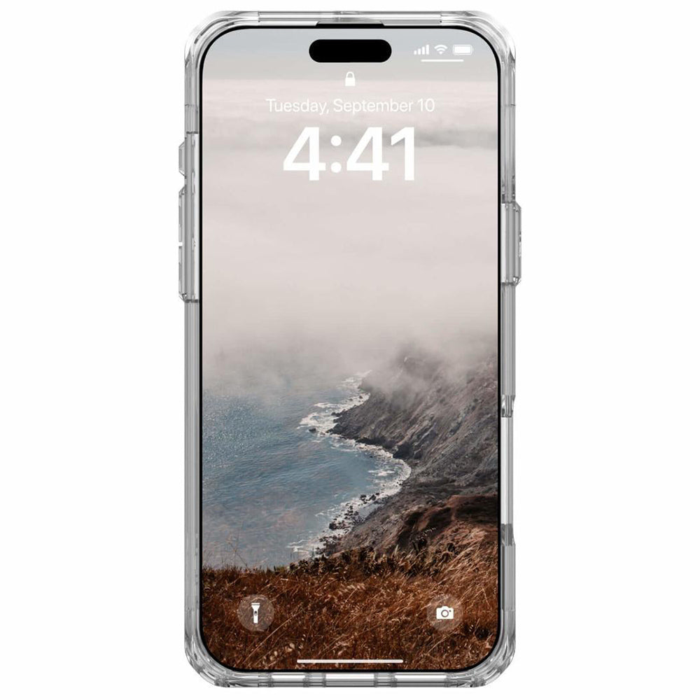 Husa de protectie UAG Plyo XTE MagSafe compatibil cu iPhone 16 Pro, Negru Clear