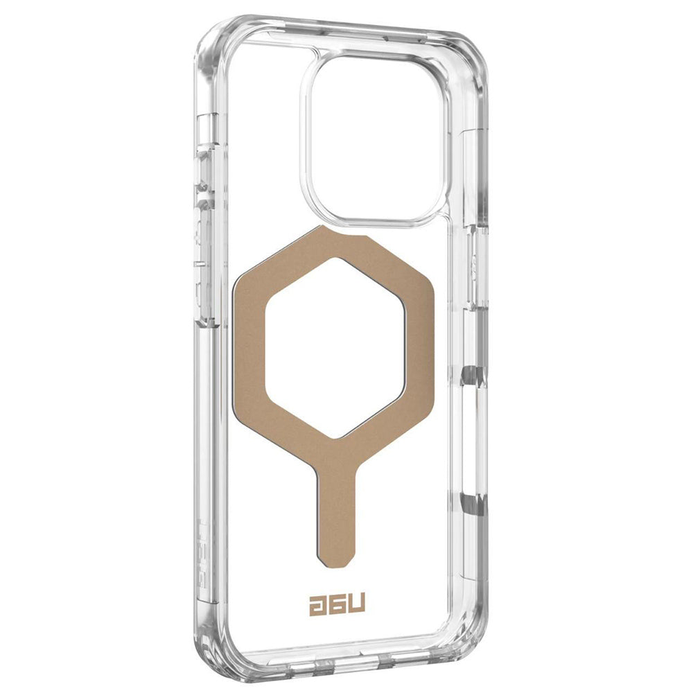 Husa de protectie UAG Plyo MagSafe compatibil cu iPhone 16 Pro, Ice Gold