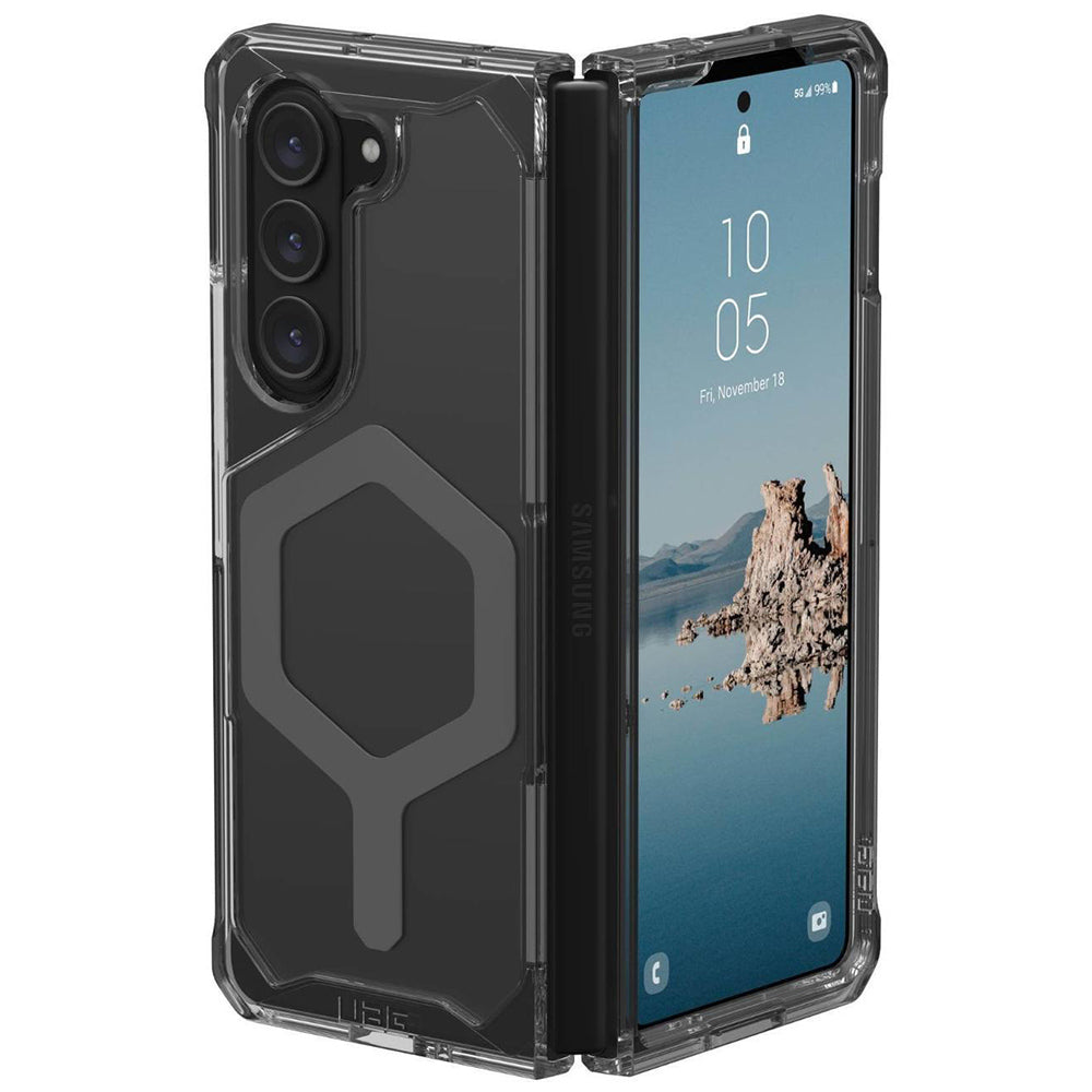 Husa de protectie UAG Plyo Pro MagSafe compatibil cu Samsung Galaxy Z Fold5, Ash / Gri Spatial