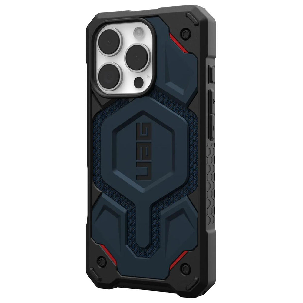 Husa de protectie UAG Monarch Pro MagSafe compatibil cu iPhone 16 Pro, Kevlar Mallard