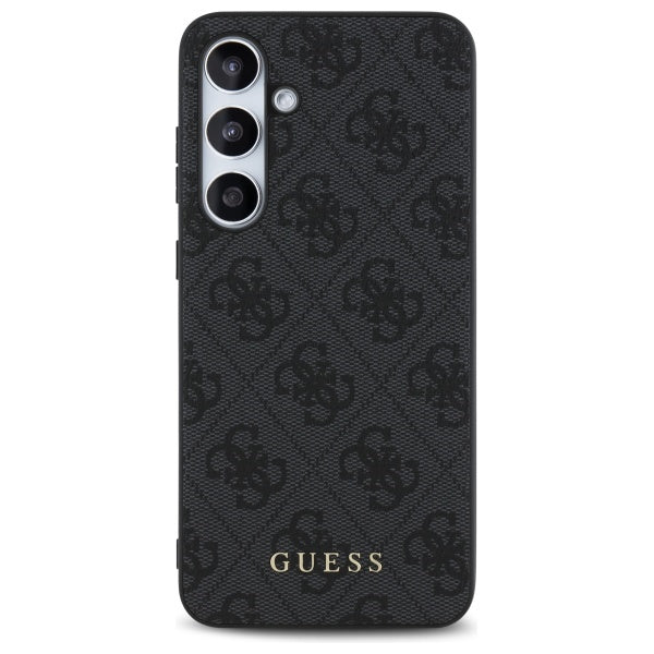 Husa de protectie Guess Hardcase 4G Classic (GUHCS24FEG4GFGR) compatibil cu Samsung Galaxy S24 FE, Gri