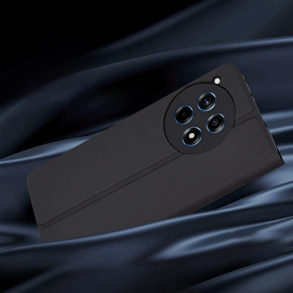 Husa de protectie Techsuit Magskin Book compatibil cu OnePlus 12R, Negru