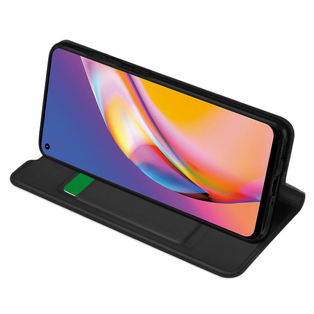 Husa de protectie Techsuit Magskin Book compatibil cu Oppo Reno5 Lite / Oppo A94 4G, Negru