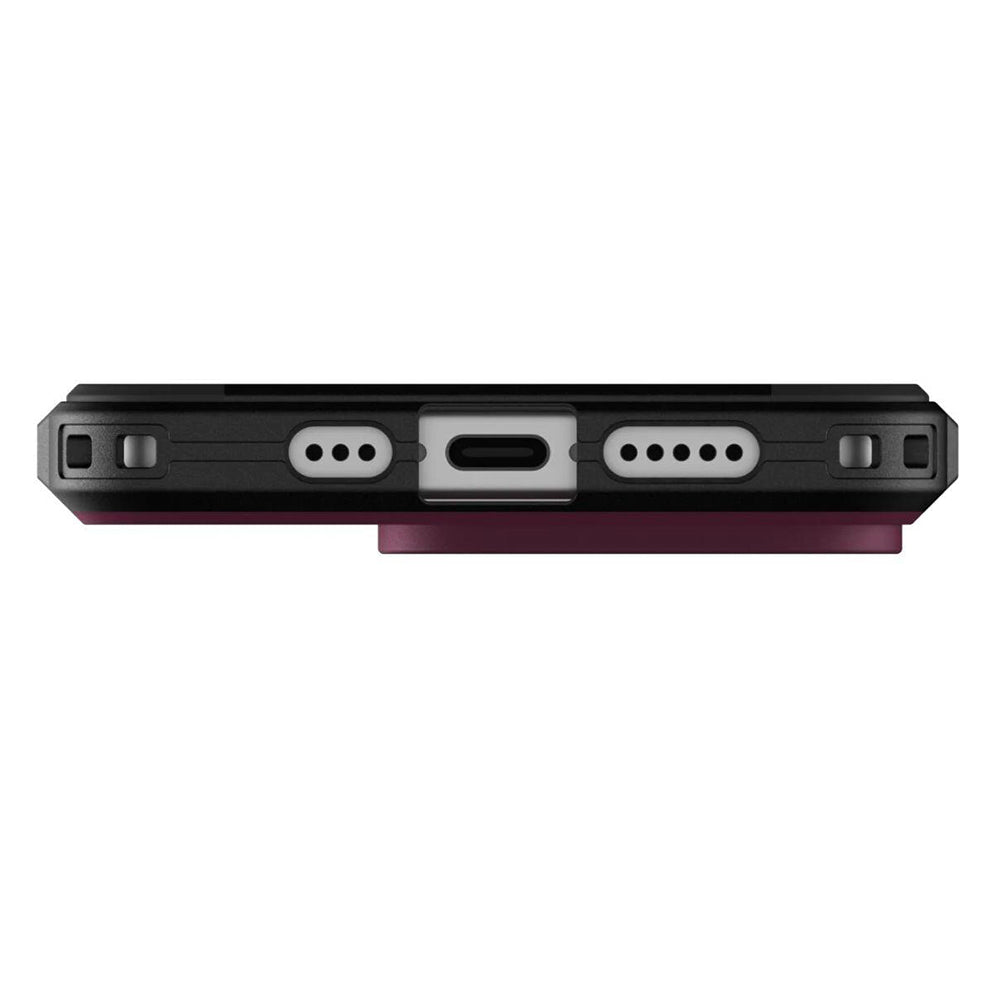 Husa de protectie UAG Civilian MagSafe compatibil cu iPhone 15 Pro, Bordo