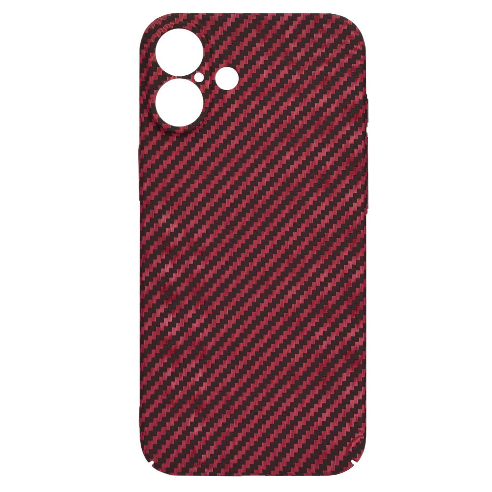 Husa de protectie Techsuit Carbonite FiberShell compatibil cu iPhone 16 Plus, Rosu