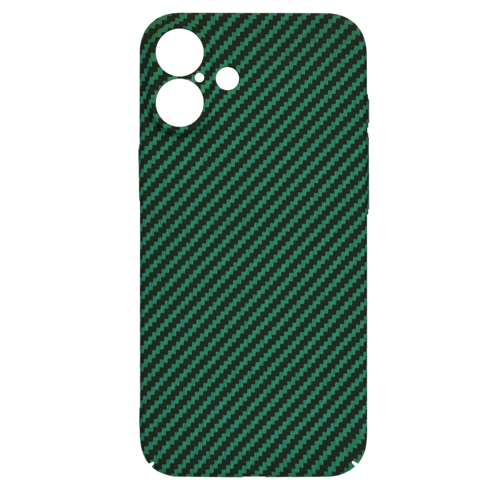 Husa de protectie Techsuit Carbonite FiberShell compatibil cu iPhone 16 Plus, Verde