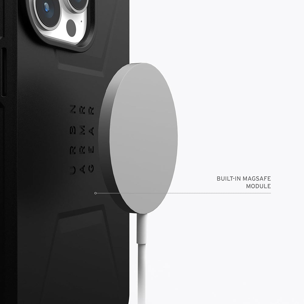 Husa de protectie UAG Essential Armor MagSafe compatibil cu iPhone 15 Pro, Negru