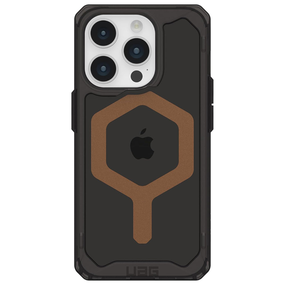 Husa de protectie UAG Plyo compatibil cu iPhone 15 Pro MagSafe, Negru Bronze